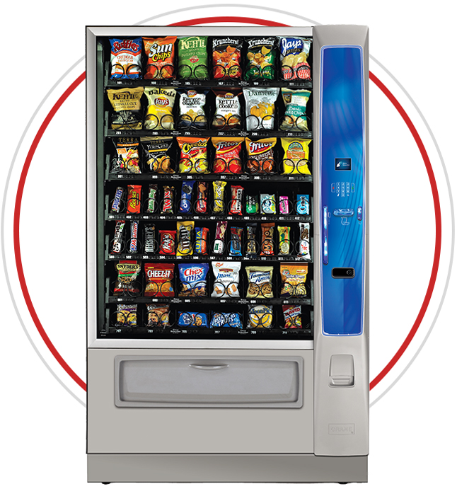 Snack vending machines in Jackson & West Tennessee